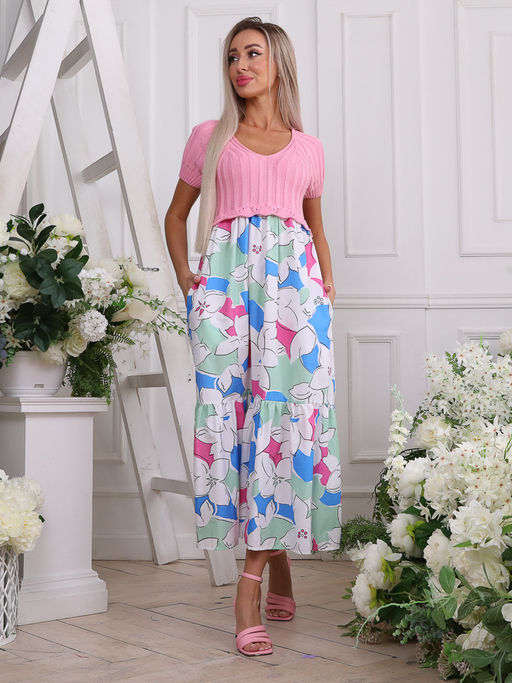 Платье П3-5472/8 - Wisell фото 5