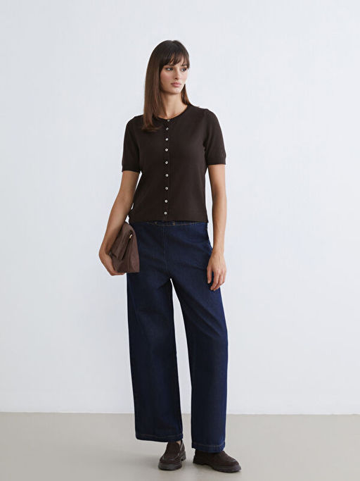 Bisiklet Yaka Kad?n Triko H?rka