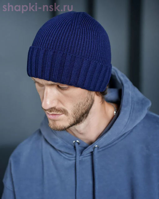F 484 Шапка мужская (57-59)