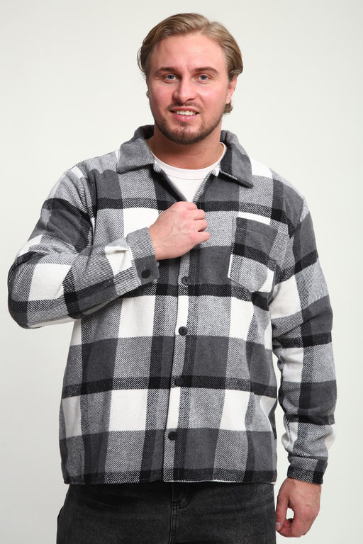 Рубашка мужская в клетку РМК-01