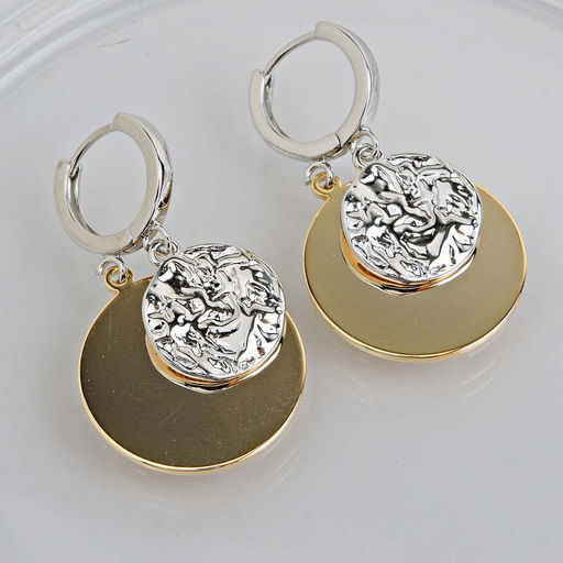 Серьги с замком кольцо арт. 13 3776 (id 277113)