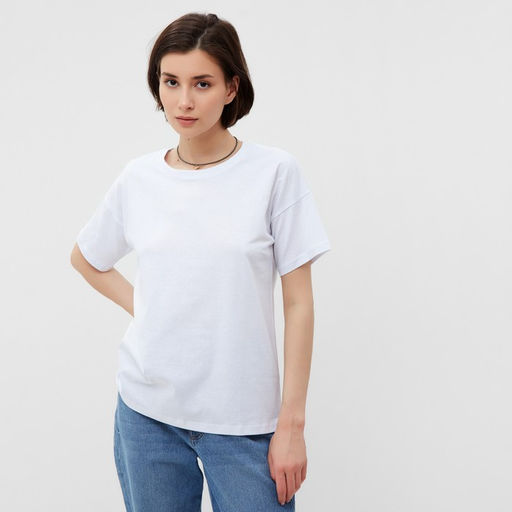 Футболка женская MINAKU Future, белая, размер 42