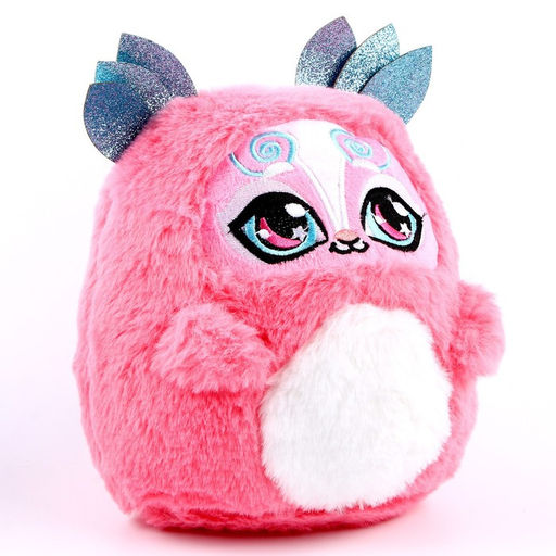 Мягкая игрушка Монстрик, цвет розовый - Milo toys фото 3