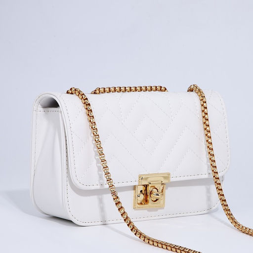 Сумка-мессенджер на клапане, цвет белый - Simaland фото 4