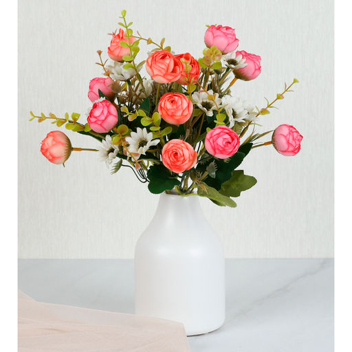 Цветок искусственный Букет РОЗ 30см арт. WH-37 /(649284) - Полимербыт фото 2