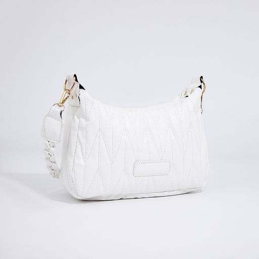 Сумка кросс-боди на молнии, цвет белый - Simaland фото 5