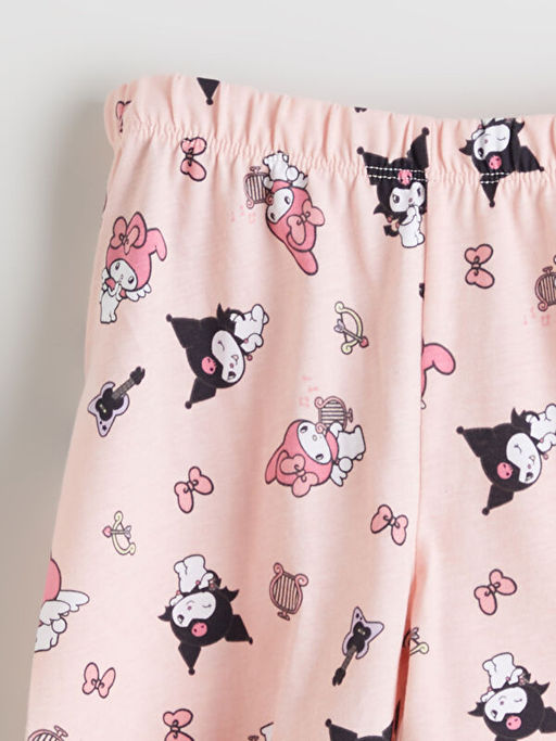 Beli Lastikli Hello Kitty Bask?l? K?z ?ocuk Pijama ?ort