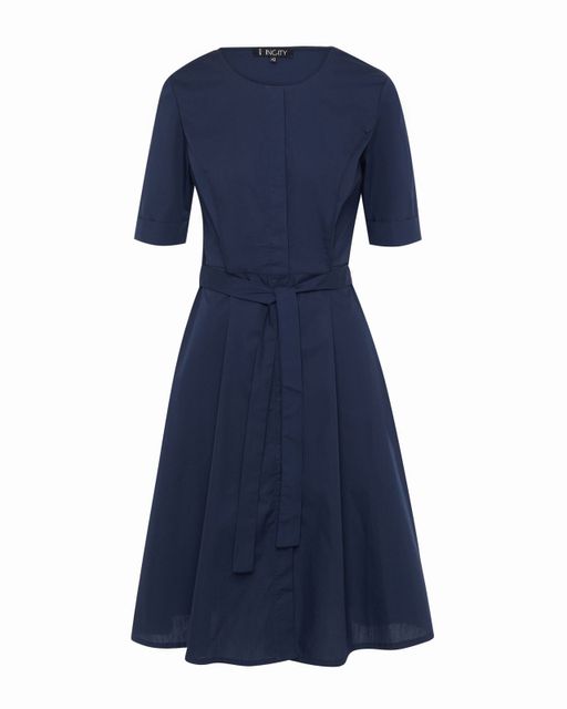 Приталенное платье-миди с расклешенным подолом - Incity фото 2