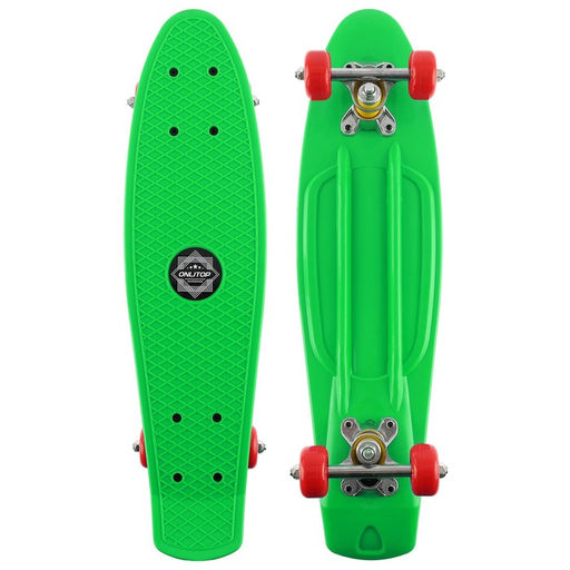 Скейтборд ONLITOP, 56x15 см, колёса PVC 50 мм, ABEC 7, алюминиевая рама, цвет МИКС  фото 6