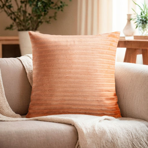 Наволочка декоративная Этель цвет бежевый,40х40 см, велсофт, 100% п/э  фото 5