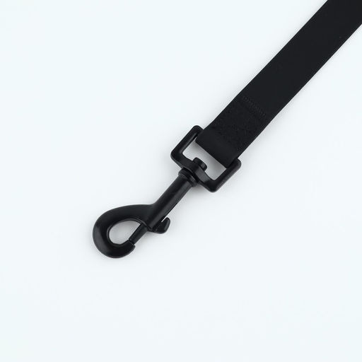 Поводок биотановый 2,5м х 20 мм, чёрный - Пушистое счастье фото 4