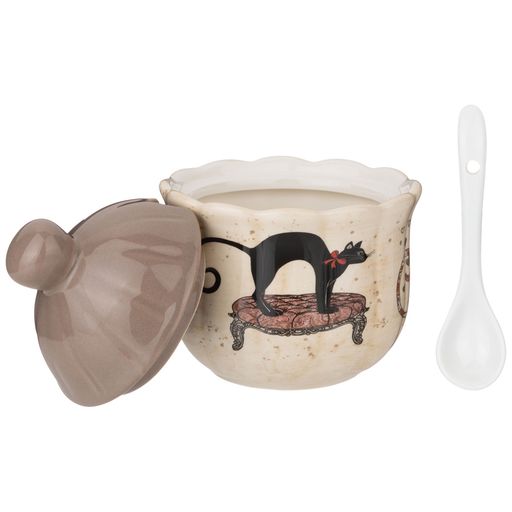 САХАРНИЦА AGNESS ПАРИЖСКИЕ КОТЫ 10*11,5 СМ 240 МЛ  фото 4