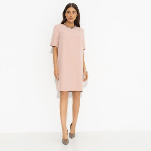 Платье прямого кроя Виртуальные будни (pink) - Charutti фото 5