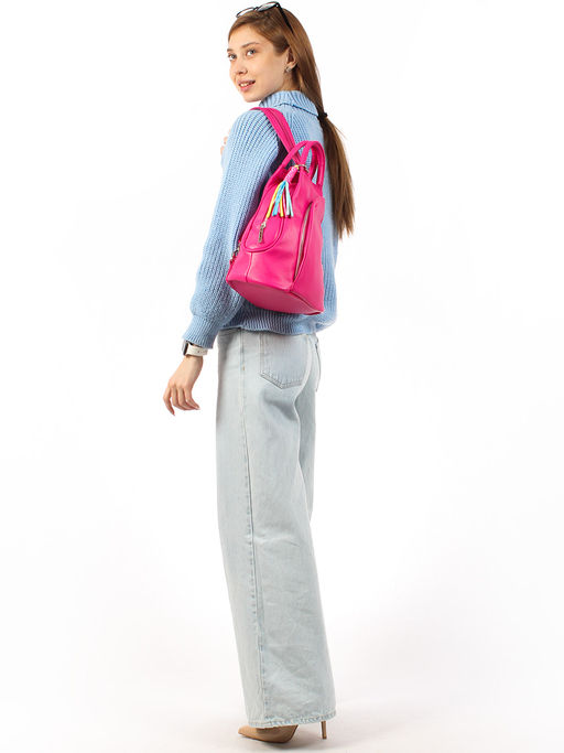 LACCOMA рюкзак Кэрри-L815-фуксия эко кожа хлопок