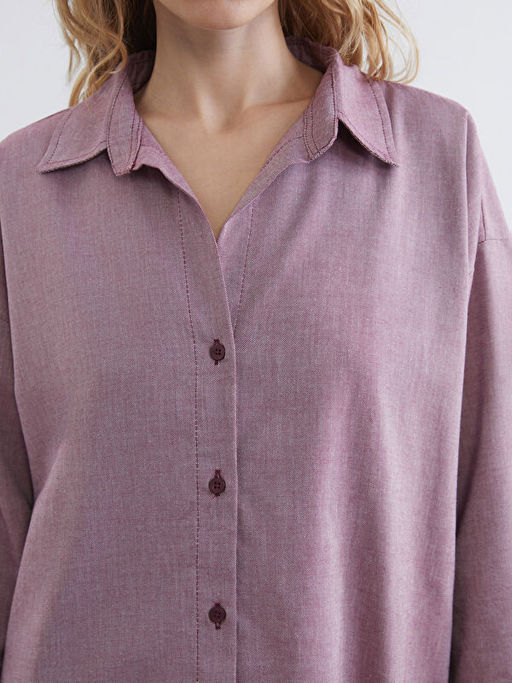 Oversize Oxford Kad?n G?mlek