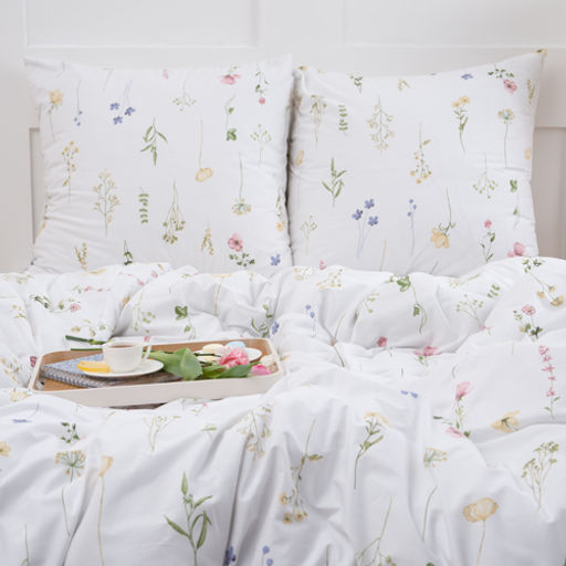 Простыня на резинке 180х200х25, поплин, Иммортели ВБ - Традиция фото 11