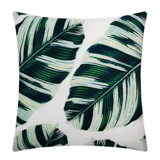 Наволочка декоративная Этель Тропики Leaves 40х40 см, велюр