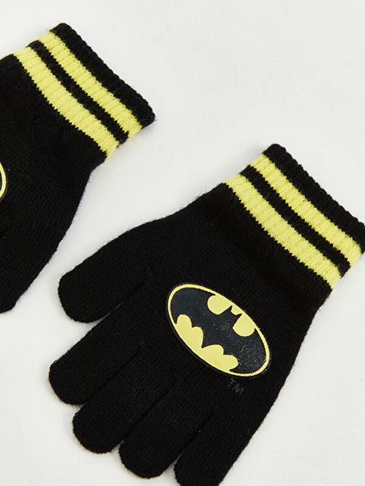 Batman Bask?l? Erkek ?ocuk Eldiven