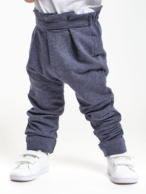 Брюки для девочки UD 1090 т.синий - Mini maxi фото 8