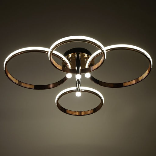 Светильник «Лоекс» 4xLED 140 Вт золото 67×71×24 см BayerLux