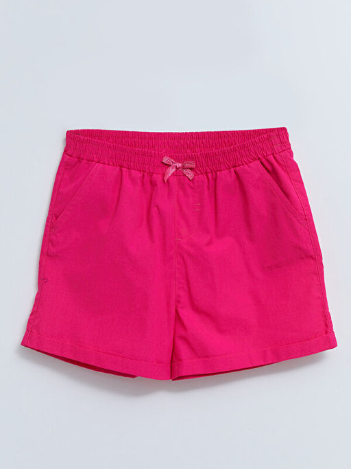 Beli Lastikli Basic Poplin K?z ?ocuk ?ort