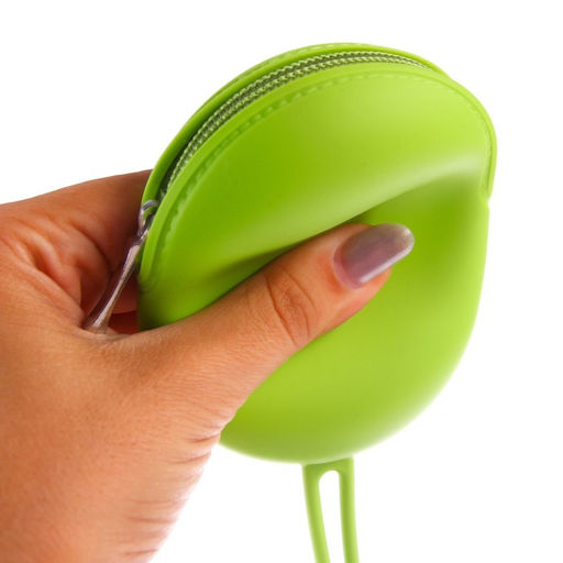 Контейнер для хранения и стерилизации сосок и пустышек, силиконовый, цвет зеленый - Крошка я фото 3