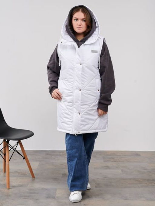 Жилет демисезонный Хлоя бордо - Yollochka фото 14