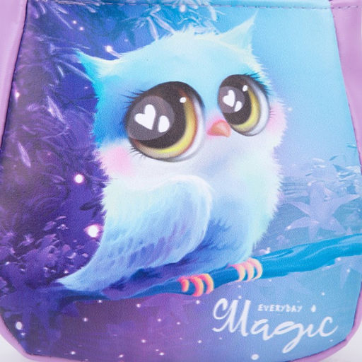 Сумка детская Совушка из эко-кожи, на ремешке, 17х12х5 см - NAZAMOK KIDS фото 5