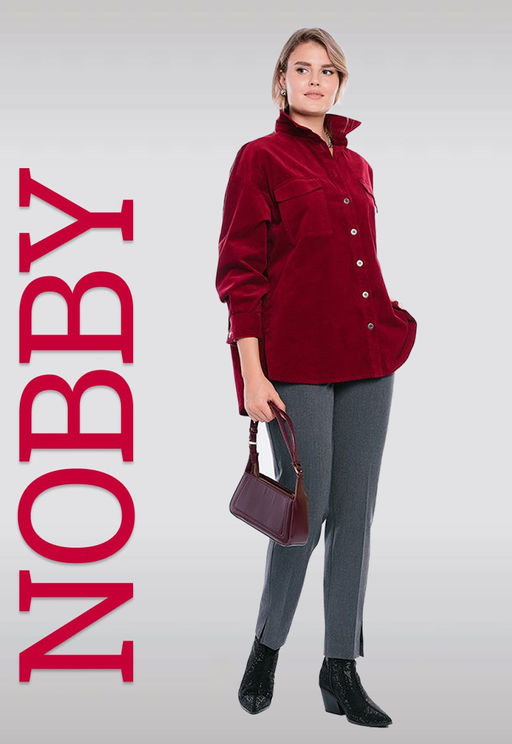 NOBBY, Женские брюки 9071-3 (серый)