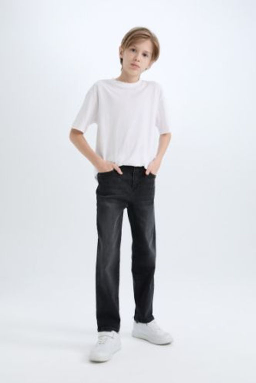 Erkek Cocuk Straight Fit Jean Pantolon