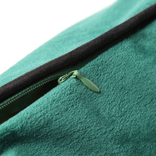 Наволочка декоративная Этель Кант, 45х45, цвет изумрудный, велюр (100% пэ)  фото 8