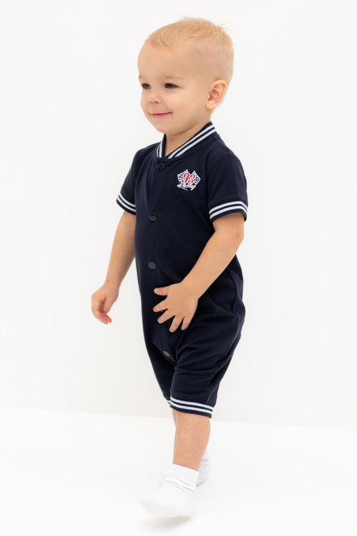 Crockid _ КР 6547/индиго к548 полукомбинезон д/мал яс фото 4