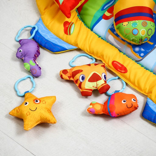 Развивающий коврик Тачка, с подушкой - Simaland фото 3