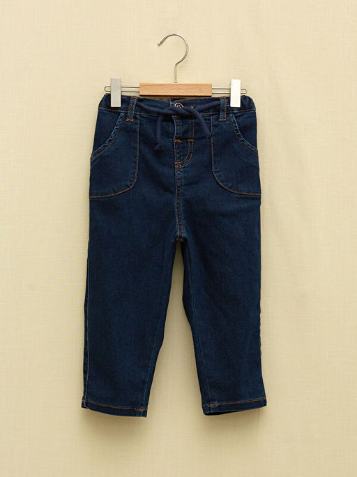 Beli Lastikli Basic Erkek Bebek Jean Pantolon - Waikiki фото 2