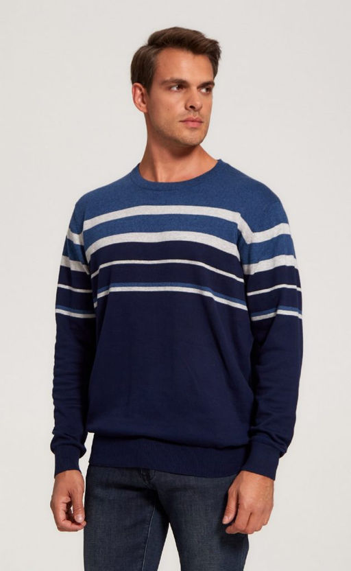 Джемпер F121-15-12062b blue - Fine joyce фото 7