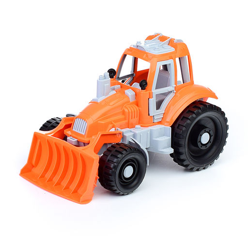 Трактор с грейдером