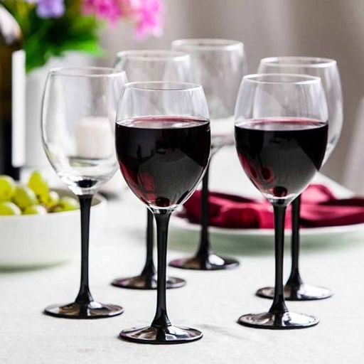 Набор бокалов для вина ДОМИНО 6шт 250мл