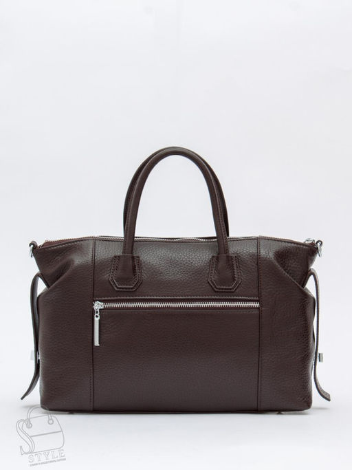 Сумка женская кожаная 1061C coffee Polina&Eiterou