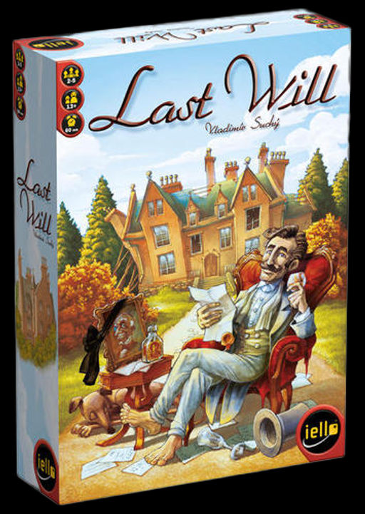 Наст. игра "Last Will" (Последняя воля) (правила на русском языке по QR-коду)