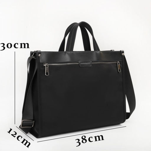 Сумка , текстиль, кожа, MIRONPAN 21525 Черный