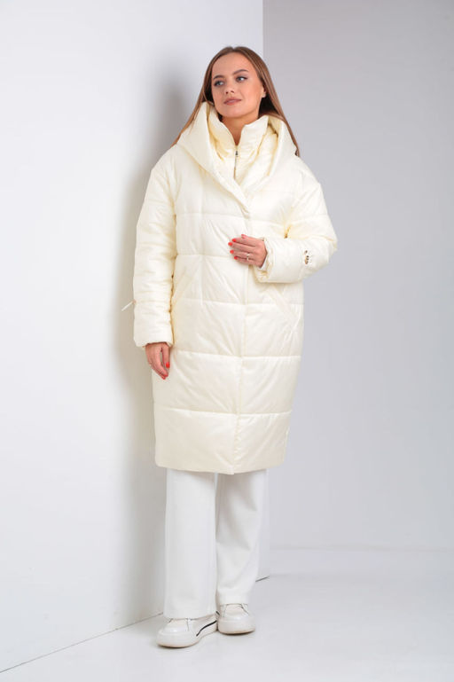 Куртка Diamant 1914-Р беж-какао фото 191