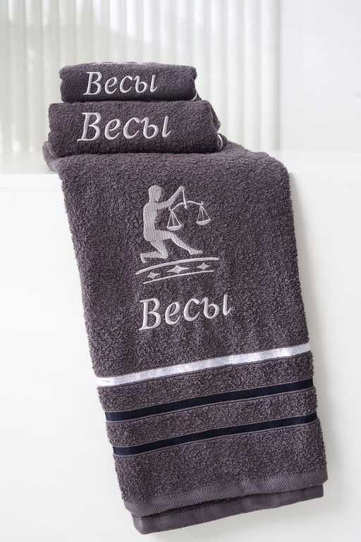 14418/10 Знаки зодиака полотенце махровое плотность 350гр