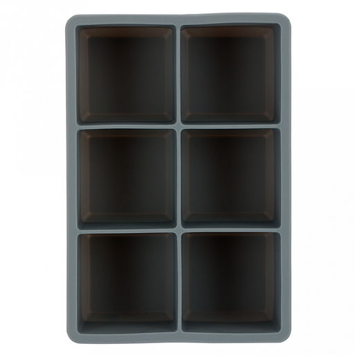 Форма для льда "Linea Silicone" 16х11x4,8см, 6 ячеек, силикон, "Regent" (Китай)