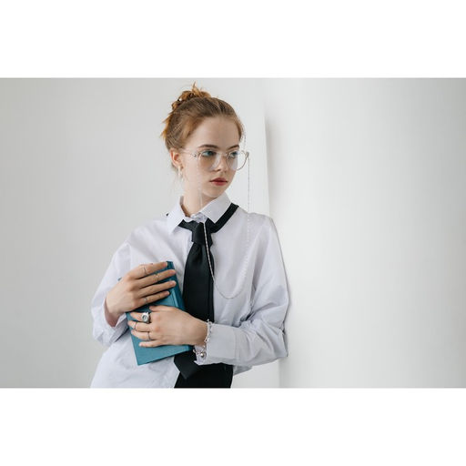 Цепочка для очков «Эстетика» №24, цвет серебро, 70 см