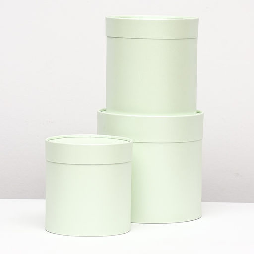 Набор коробок 3 в 1 без окна, мятный 21 х 21 - 16 х 16 см - Simaland фото 2