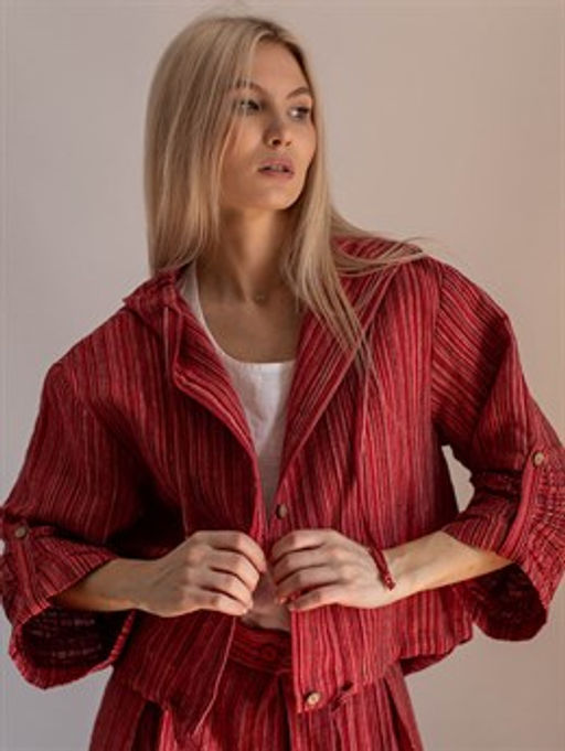 Жакет лен 60%, хлопок 40% - Волтри фото 6