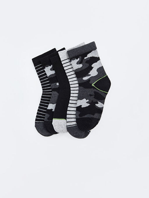 ?izgili Erkek ?ocuk Soket ?orap 5li - Waikiki фото 2