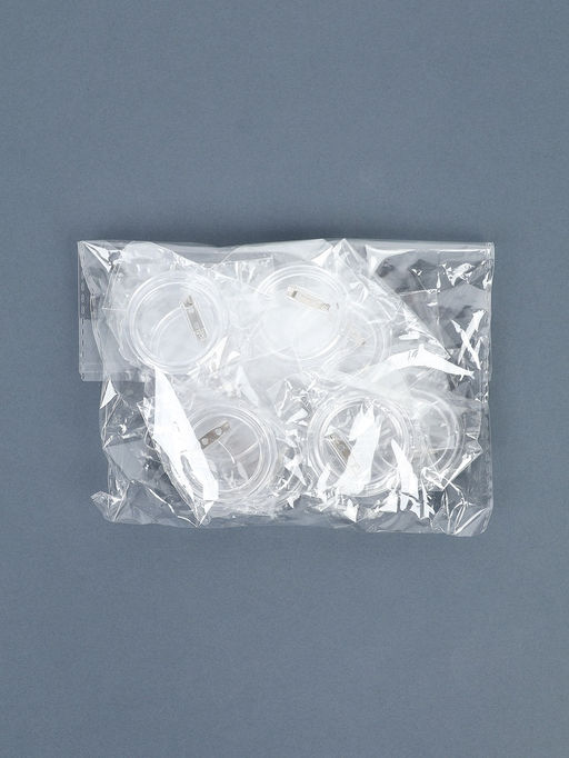 Заготовка акрилового значка, диаметр 4,4 см, набор 10 шт