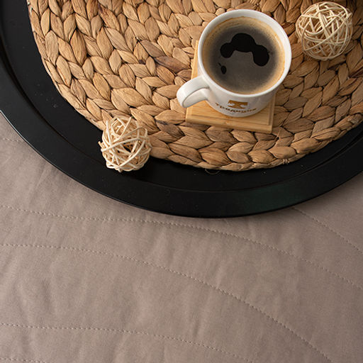 Покрывало стеганое 215х240 Традиция, поплин, 100% хлопок, Винтаж ВБ 215х240  фото 4