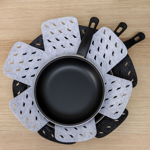 Салфетки - вкладыши для посуды Доляна «Грэй», 2 шт, 38×38 см